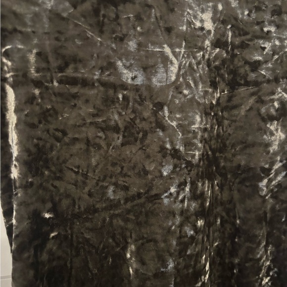 Intimately Free People green crushed velvet teddy baby tee size M - Picture 5 of 8